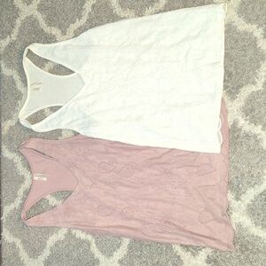 2 women's lace front shirt